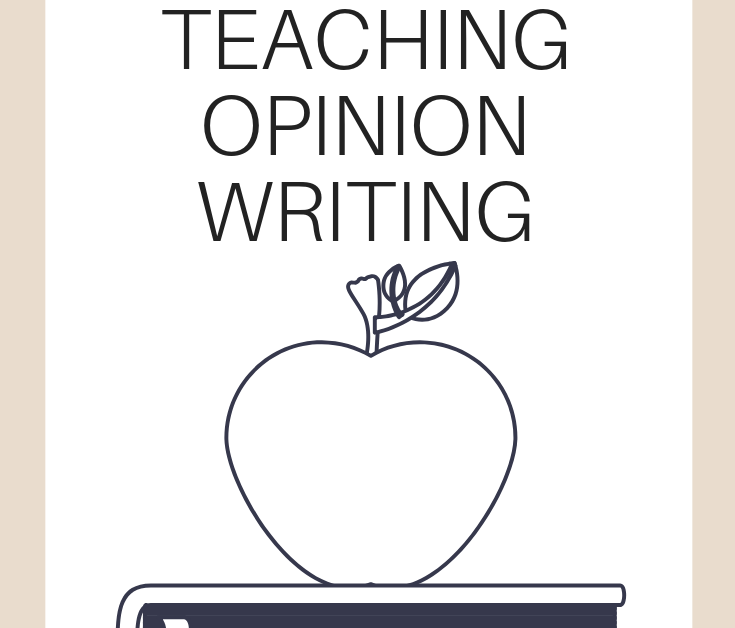 A vertical graphic with a tan and white background with text that says "10 Mentor Texts for Teaching Writing" on it
