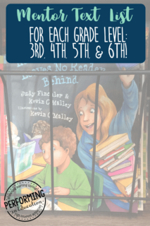 Learn how to use mentor text and interactive notebooks to teach your ELA standards! Great for 3rd, 4th, 5th, and 6th grade teachers. Mentor text list included!