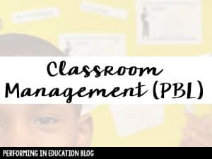 classroom management pbl