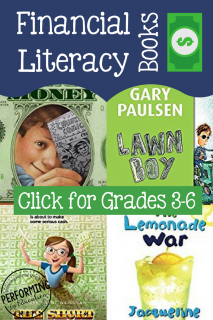 Financial Literacy Books for Grades 3-6