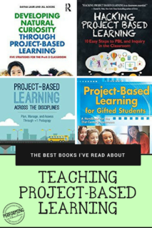 My favorite professional development books for project-based learning!