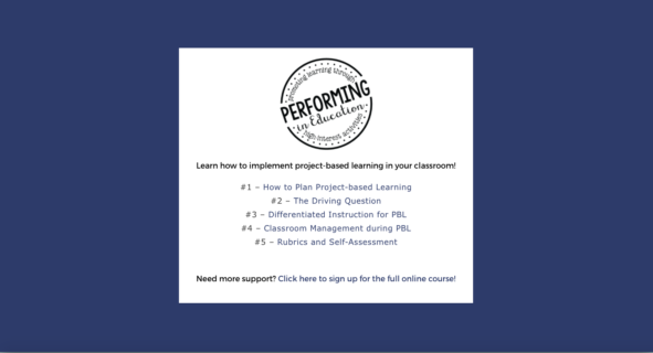 how to implement project-based learning