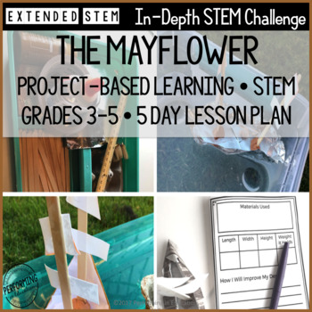 November STEM Project-Based Learning Activity – Mayflower Theme (5 Day Lesson)