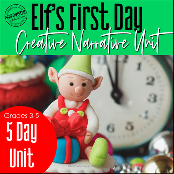 Christmas Writing Activities | December Writing Prompt FULL 5 DAY UNIT