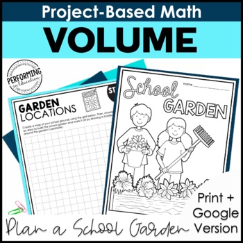 Math Project-Based Learning: Volume Project | Project-Based Math |5th Math Tasks