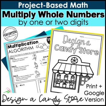 Math Project-Based Learning: Multi-Digit Multiplication | 4th Grade Math