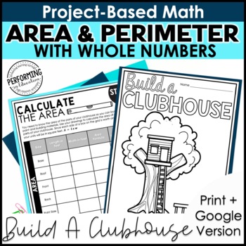 Math Project-Based Learning: Area & Perimeter of Rectangles | 4th Grade Math
