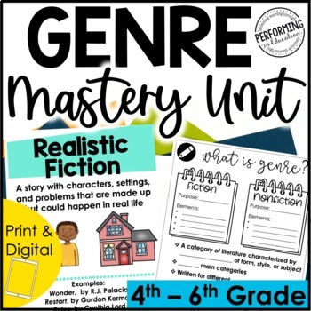 Genre Mastery Unit | Genre Lessons | Genre Posters | Reading Genre Activities