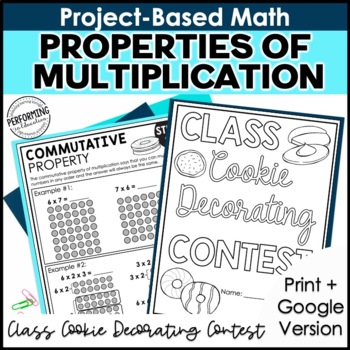 Math Project-Based Learning: Properties of Multiplication | 3.OA.B.5 | 3rd Grade