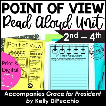 Point of View Read Aloud Unit | Use With Book Grace for President | 2nd-4th