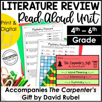 December Read-Aloud Unit | Use With The Carpenter’s Gift | 4th – 6th Grade
