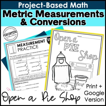 Math Project-Based Learning: Measurement | Metric System Conversions | 5th Grade