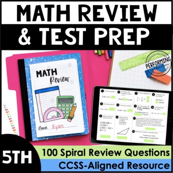 5th Grade Math Review & Test Prep | Spiral Review