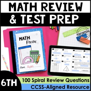 6th Grade Math Review & Test Prep | Spiral Review