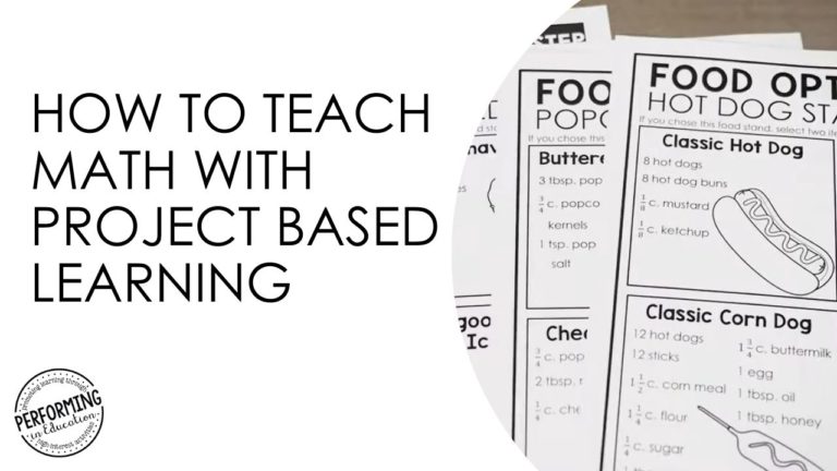 project based learning for math