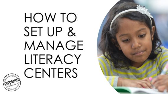 literacy centers for elementary